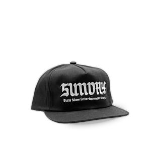 Капелюх Sunday x Burn Slow Burnday 5 Panel (чорний)