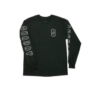 Sunday Cool S Long Sleeve (лісово-зелений з білим чорнилом)