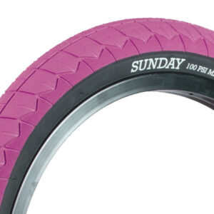 Шини BMX Sunday Current v2 20" (рожева/чорна)