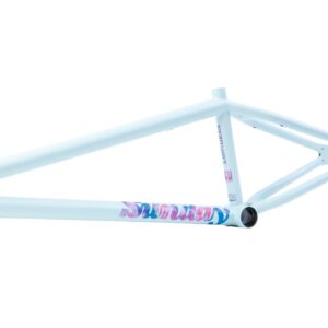 Рама BMX Sunday Nightshift (матова блакитна з наклейками Tie Dye)